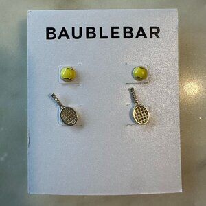 BAUBLEBAR Match Point Earring Set (new, never worn)